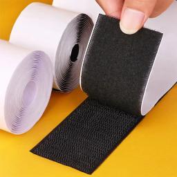 Fita autoadesiva de nylon, 1-25 metros, tiras de gancho e laço com parte traseira pegajosa para almofada de sofá, artesanato diy, suspensão de parede de casa - Image 2
