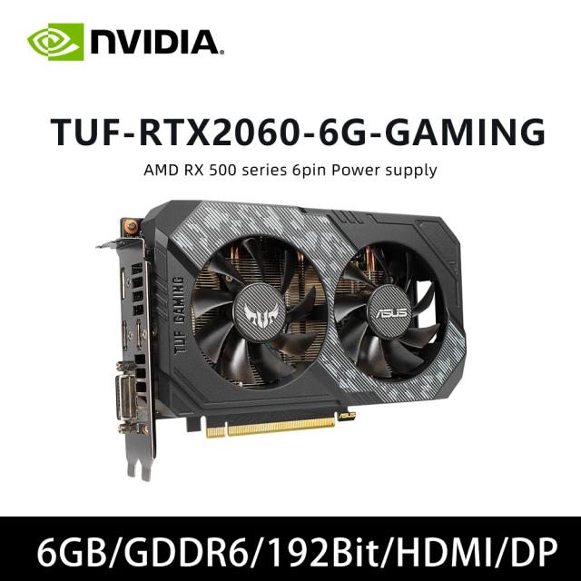 ASUS TUF Gaming GeForce RTX 2060 OC Edition 6GB GDDR6