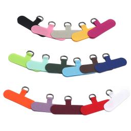 5 pçs/lote cordão de telefone anti-perdido alça destacável oxford metal anel clipe pendurar cabo tether guia caso do telefone acessórios - Image 6