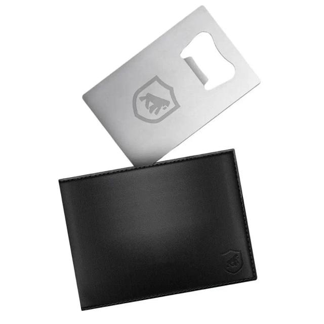 Carteira RFID Ultra Slim com Abridor de Garrafas em Metal - Gshield