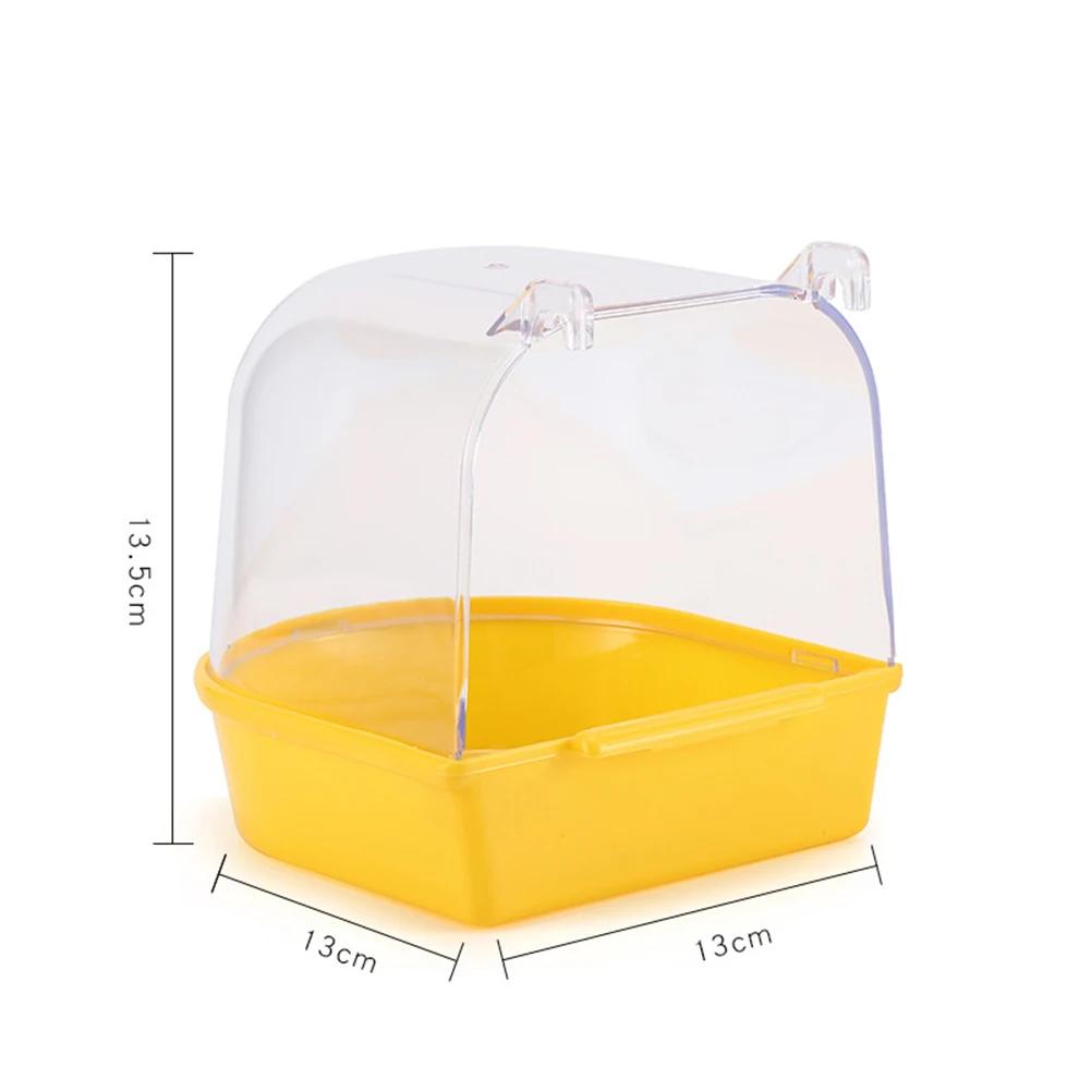 Caixa De Banho De Pássaro Removível, Bacia De Banho, Gaiola De Periquito, Acessórios Para Gaiola De Pássaro, Suprimentos para Agapornis e Papagaios - Image 1
