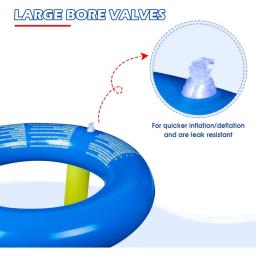 Carrinho De Basquete Inflável Explosões, brinquedos De Tiro Interativo, brinquedos De Piscina Exterior, brinquedos De água - Image 6