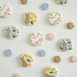 Moldes para Forma de Animais para Jóias, Wagashi, Brincos, Biscoito, Cortadores de Argila, Pássaro, Coelho, Gato, Brinco DIY, Pingente, Ferramentas de Argila - Image 3