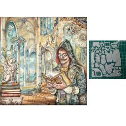 Corte Steampunk morre para cartões artesanais, quadro morre, gravando artesanato, camadas morre, novo, 2022 - Image 2