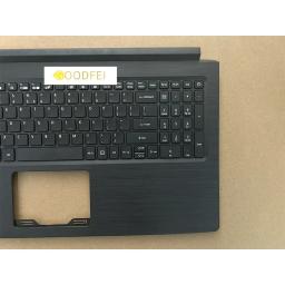 Laptop Palmrest Upper Case, Teclado EUA, C Capa Acessórios, Fit para ACER Aspire 5, N17C4, A515-51, A315-53, A615-61, novo, original - Image 4