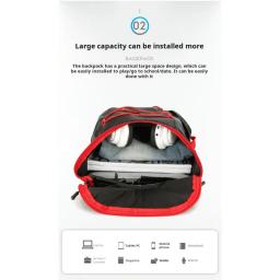 Mochila dobrável e ultraleve dobrável ao ar livre, mochila embalável, anti-respingo, leve, viagens, esportes - Image 5