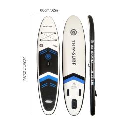 Inflável Sup Board com bomba, Stand Up Paddle Board, Corrida de PVC para esportes aquáticos ao ar livre - Image 6
