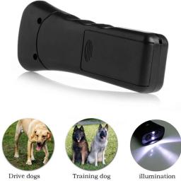Dispositivo anti-latido com sensor duplo para cão, Deterrente de latidos ultra-sônicos, Ferramentas de treinamento com luz LED, seguro para humanos e animais - Image 4