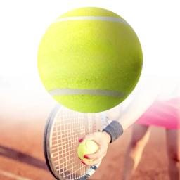 Bola de tênis elástica, Treinamento High Bounce, Peças de esportes ao ar livre - Image 1