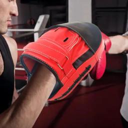 Curvo chutando almofadas para treinamento, perfurando luvas, artes marciais soco, equipamento de boxe, Sparring foco - Image 3