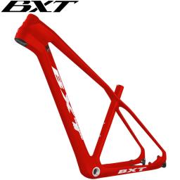 Bxt 27.5er mtb quadro de bicicleta carbono 135xqr ou 142x12 através do eixo disco carbono mountain bike quadro bsa - Image 2
