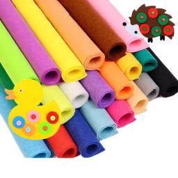 Tecido de feltro macio, folha de tecido de feltro não tecido, faça você mesmo, bonecas de costura, artesanato, várias cores disponíveis para personalização, material 1mm - Image 5