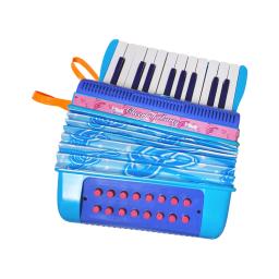 Acordeão de botão leve, coordenação mão-olho, desempenho de palco, instrumento musical, material ABS, 20-teclas, 16-graves - Image 1