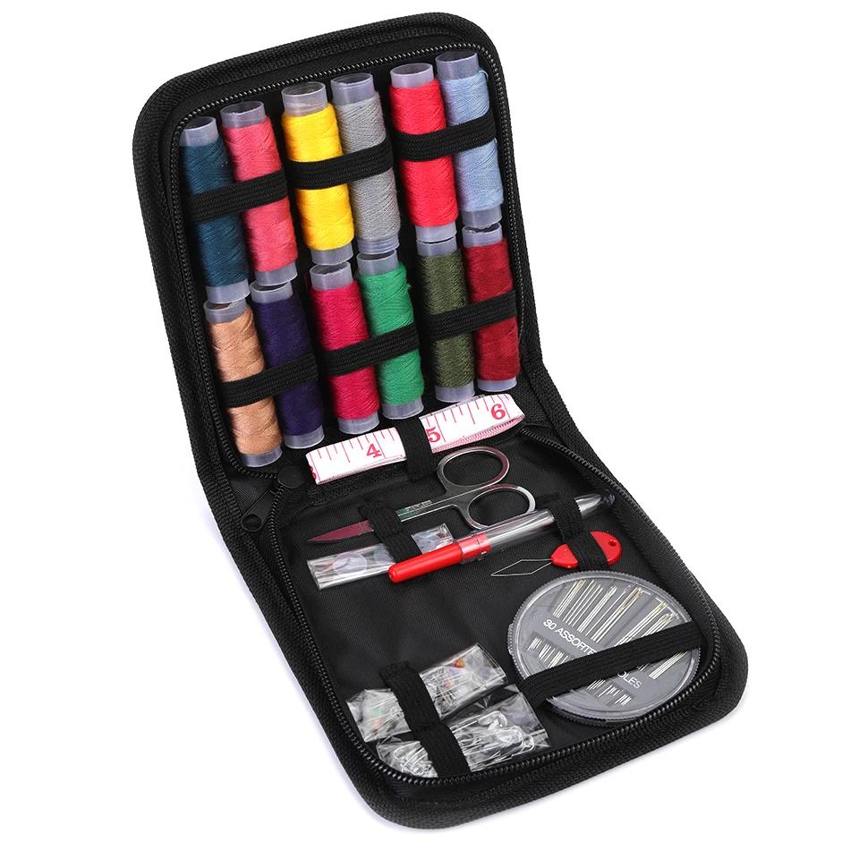 KRABALL-Kits De Costura com Saco Portátil, Agulhas De Aço, Tesoura, Fio, Mão Quilting, Costura, Acessórios Bordados, Tool Set - Image 1