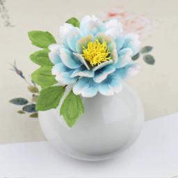 100% puro fio de seda de amora para arte requintada veludo flores de cocar vintage seda cabelo trançado fios - Image 3
