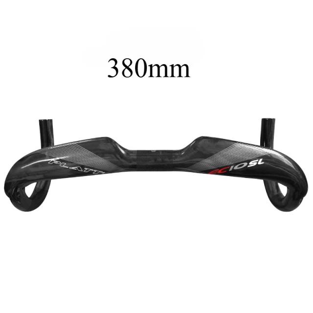 Guiador de Bicicleta de Fibra de Carbono Dobrado 360-440mm