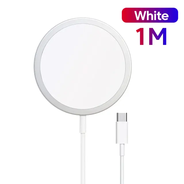 Carregador MagSafe 15W para iPhone 16/15/14/13/12/11 Pro Max