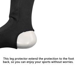 Universal malha caneleira para adultos, prática de boxe, cinta de perna, protetor de tornozelos portátil, equipamento esportivo, 1 par - Image 6