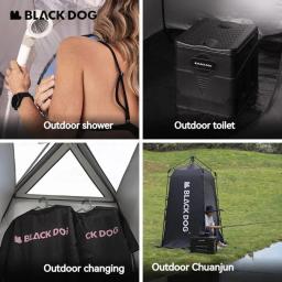 Naturehike Blackdog chuveiro tenda de banheiro cabine automática de um toque à prova d'água protetor solar de alta privacidade ao ar livre acampamento tenda móvel - Image 4