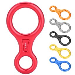 Descender Rappel Ring para homens e mulheres, engrenagem de escalada, escalada ao ar livre, 35KN - Image 6