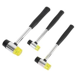 Mini Martelo de Borracha Multifuncional Ferramenta de Mão Pequena para Artesanato de Jóias Punho de Aço DIY Martelo de Montagem 25mm - Image 1