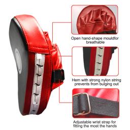 Boxe mão alvo para marcial tailandês pontapé Sanda treinamento, Karatê espessado, luva espessada, focus soco almofadas, alvo de cinco dedos mão, 1PC - Image 5