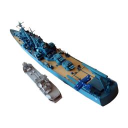 Navio da marinha modelos navio naval conjunto de brinquedos navios de guerra navio kits modelo navio montar papercraft brinquedo para crianças adultos para adultos - Image 4