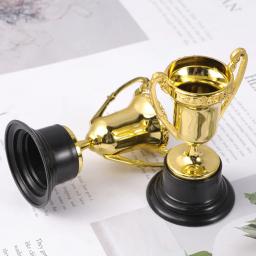 Troféus De Recompensa De Plástico Criativo para Crianças, Pequeno Troféu, Prêmio De Ouro, Copos De Troféu, Material Escolar, Brinquedos De Presente, 10Pcs - Image 4