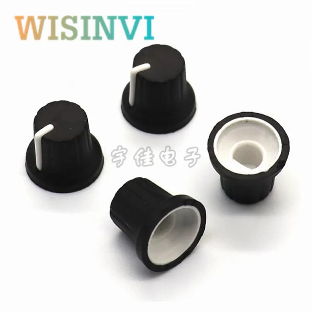 10 peças de borracha meio eixo botão diâmetro 16mm altura 14mm botão de borracha macia 180 graus em forma de d furo interno 6mm