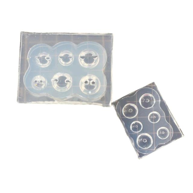 Molde de Silicone para Criar Jóias de Resina: Ferramentas para Brincos, Colares e Pingentes Acrílicos