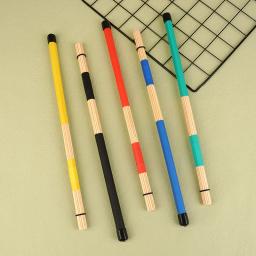 Bamboo drummer drummer with rubber handle, 1pair, percussão accessories, drummer - Image 1