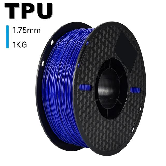 Filamento Kingroon 3D TPU 1kg 1,75mm - Macio e Flexível com Alta Resiliência para Impressão 3D