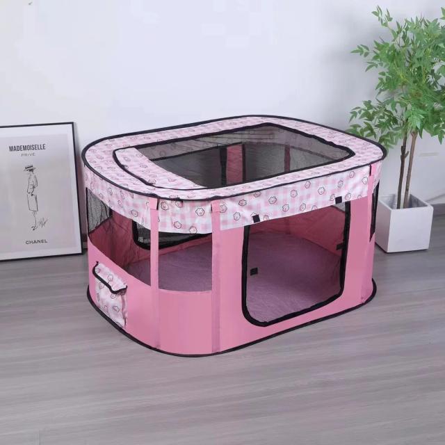 Tenda Dobrável Confortável para Gatos e Cachorros - Aconchego Doce para o Seu Pet