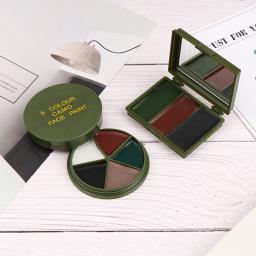 Camuflagem Face Paint Suit para Caça, Campo CS, Fãs do Exército, Atividades de Arte, Paleta Cosplay, Pintura Tiro, 3,5 cores - Image 2