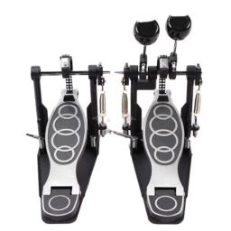 Dual Pedal Two Chain Drive, Hardware de percussão, Double Bass Pedal para amantes de bateria eletrônica, Jazz Drums, Kick Drum Set - Image 2