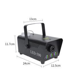 Máquina De Fumaça Com Controle Remoto, Sete Cores, Modelos Sempre Brilhantes, Efeitos Especiais De Palco, Gerador De Fumaça, 3LED, 500W - Image 6