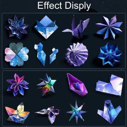 50 dupla face padrão estrelado origami papel dobrável artesanato papel para diy artesanato artes criatividade aulas escolares decoração de casa - Image 6