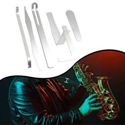 Novo conjunto de ferramentas de reparo de saxofone, 6 peças, kit de ferramentas de manutenção para sax, oboé, fagote, conjunto de ferramentas de reparo, reparo de buraco de som, 6 peças - Image 6