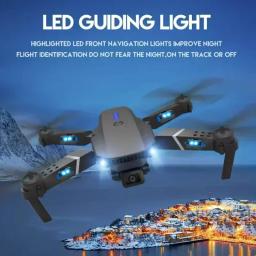 2024 novo e88 pro wifi fpv drone grande angular hd 4k 1080p câmera altura segurar rc dobrável quadcopter dron helicóptero brinquedos presente - Image 2
