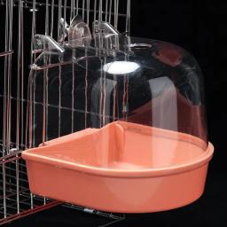 Cubo de banho pendurado do pássaro para Little Bird, banheira, chuveiro, gaiola, acessório para canário, periquito, calopsita, Lovebird, G8d6 - Image 3