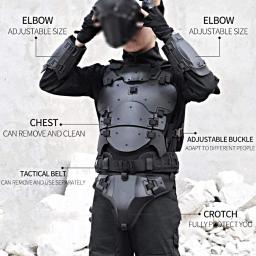 Multi-Function Tactical Armor Set, ajustável Molle Peito Protector, Paintball Combat Gear, Trajes ao ar livre - Image 3