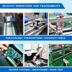 Atuador linear acionado por correia guia de trilho duplo de carga pesada - Image 6