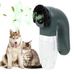 Elétrica Sucker Pet Cabelo, Aspirador de pó portátil Escova removedor de pele Pente de gato Dispositivo de sucção Dog Grooming Acessórios Pet - Image 5