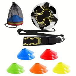 Cinto de treino de futebol ajustável, Cone de Disco, Agilidade, 1 conjunto, Pack 10 - Image 1