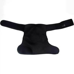 Suporte de ombro único ajustável para homens e mulheres, cuidados esportivos para ginástica, cinta traseira, cinto de proteção, faixa, bandagem preta - Image 3