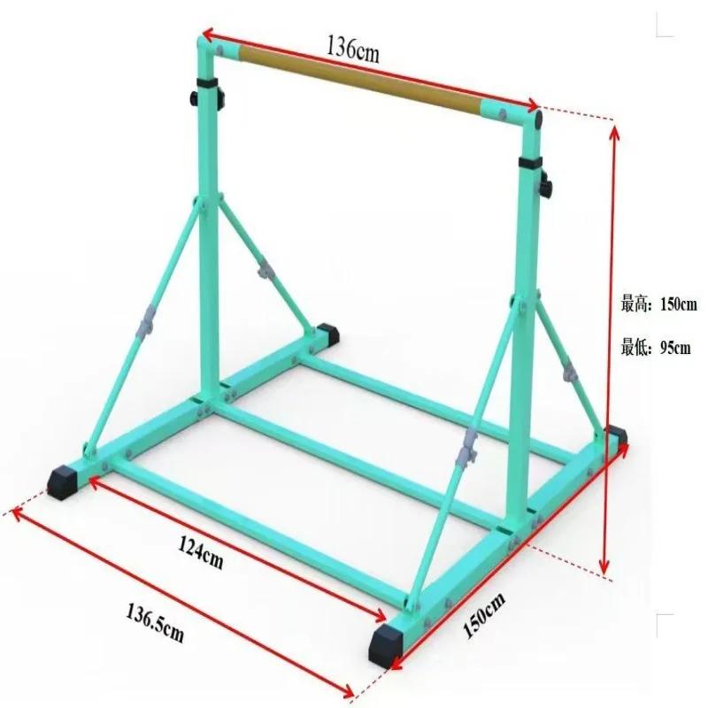 Barra de Ginástica Ajustável para Treinamento Infantil Indoor/Outdoor