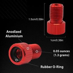 Adaptador de válvula Presta converte Presta para Schrader francês/Reino Unido para os EUA - inflar pneus usando bomba padrão ou compressor de ar - Image 3