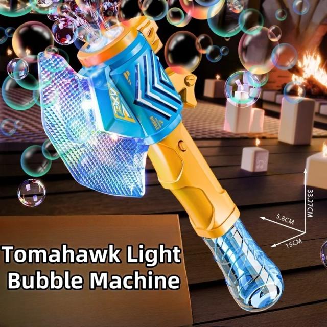 Máquina de Bolhas Automática LED para Piscina e Praia - Brinquedo de Festa