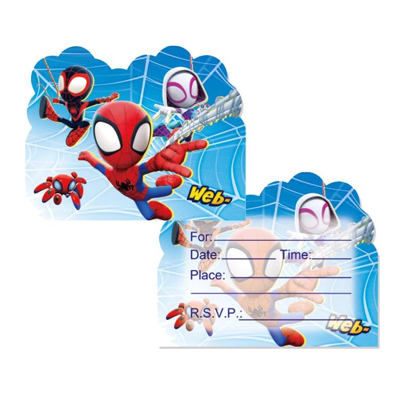 Disney-Aniversário Convites Cartão para Crianças, Decorações, Festa Favors, 14x11cm - Image 1