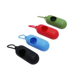 Portable Dog Poop Bags Dispenser, Trash Sack Case, caixa de armazenamento de lixo ao ar livre para gato, Puppy Pet Waste Bag Holder Supplies - Image 2